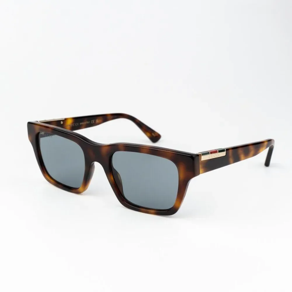 Gucci Men Sunglasses Havana Grey Square GG1889S 004 BRAND NEW